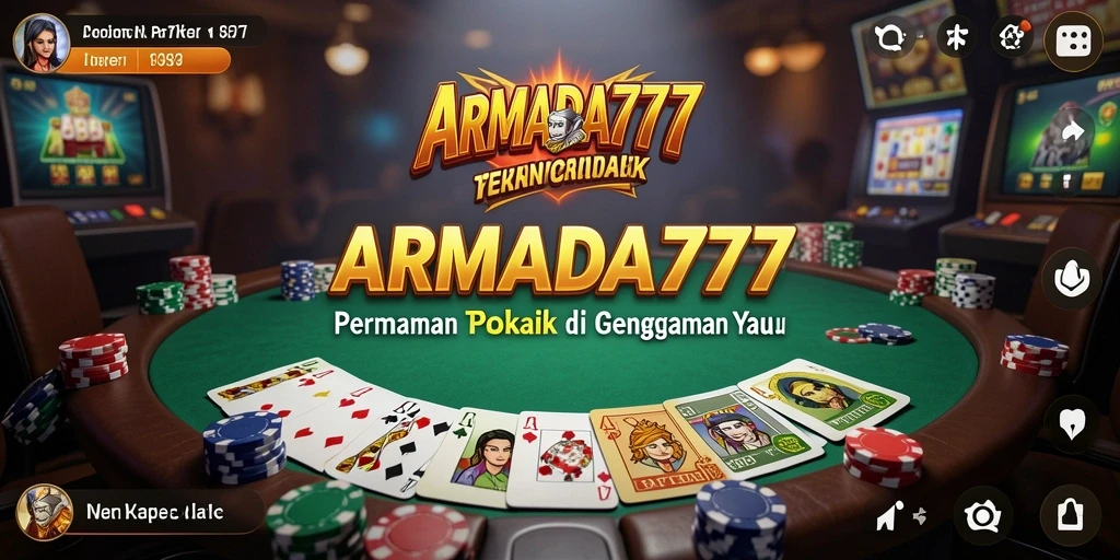Screenshot dari gameplay poker yang seru dan menantang.