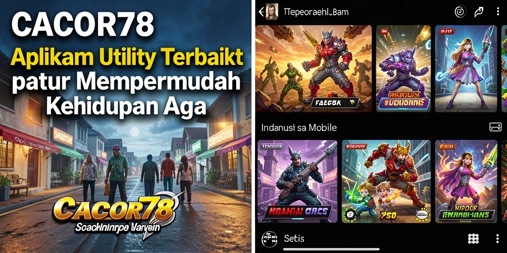 Screenshot utama CACOR78 menunjukkan tampilan antarmuka yang intuitif dan fitur-fitur yang bermanfaat.