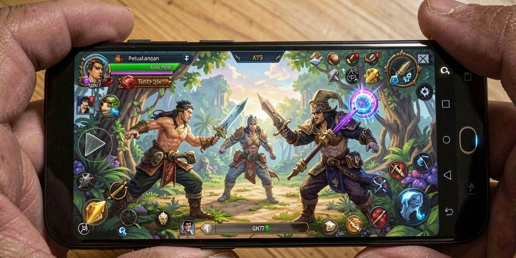 Gameplay seru di GN777 dengan pemandangan yang menakjubkan.