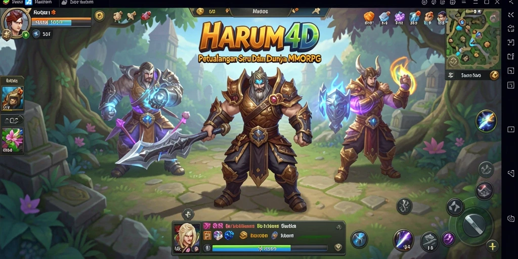 Gameplay seru dengan grafik memukau di HARUM4D.