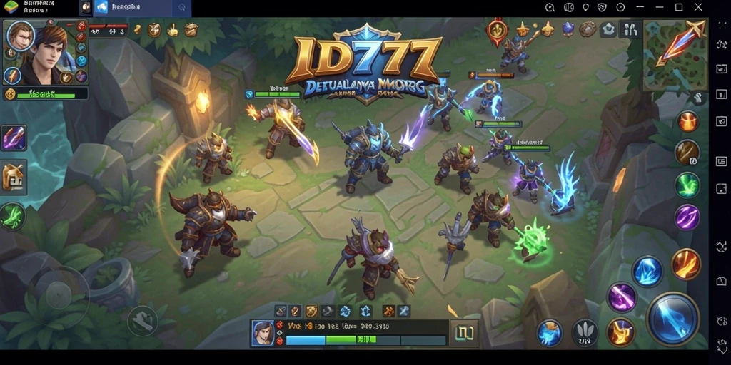 Gameplay seru ID777 dengan petualangan menarik dalam dunia MMORPG.
