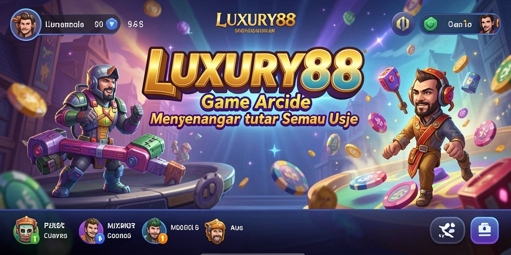 Screenshot menampilkan gameplay seru LUXURY88 dengan aksi cepat.