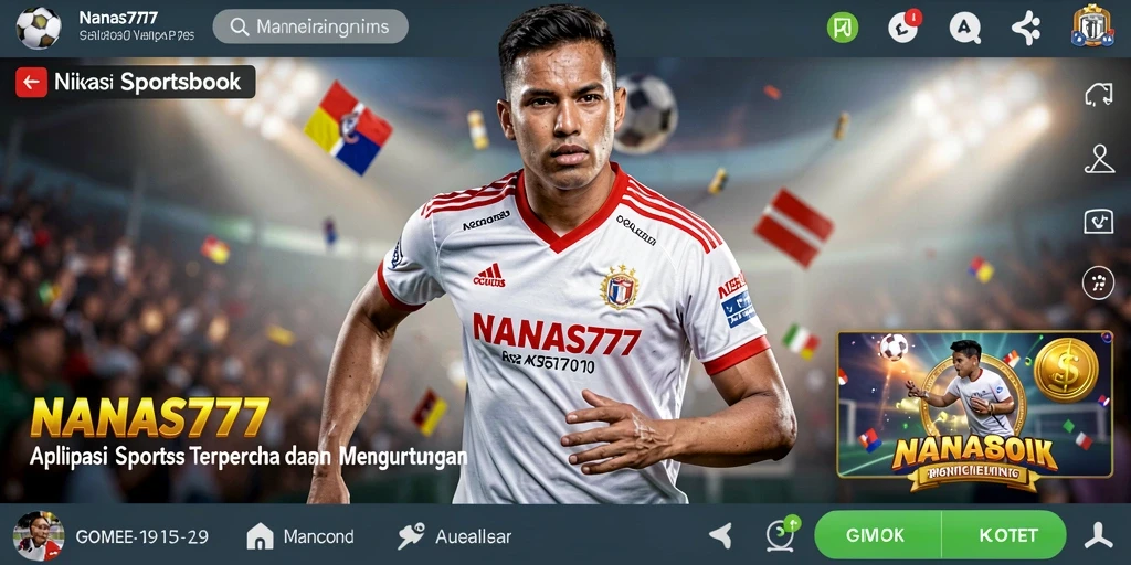 Tampilan menarik dari gameplay Sportsbook NANAS777.