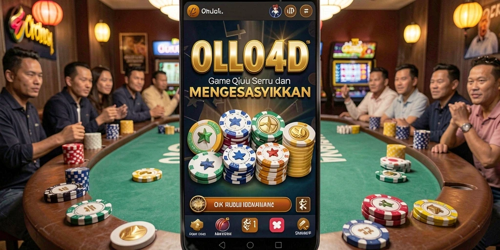 Screenshot utama OLLO4D menampilkan aksi seru permainan QiuQiu.