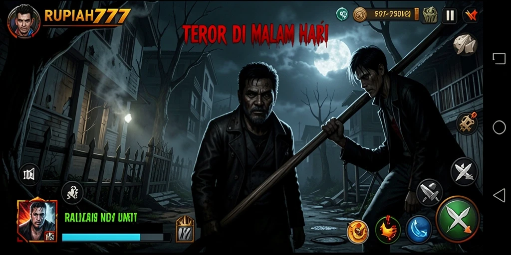 Gameplay menegangkan dengan suasana mencekam di RUPIAH777.
