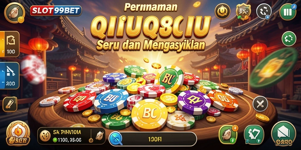 Tampilan gameplay QiuQiu yang seru dan menegangkan.