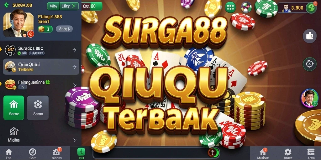 Screenshot gameplay QiuQiu SURGA88 yang mendebarkan.