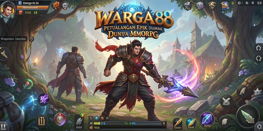 Gameplay WARGA88 yang seru dan menarik dalam dunia MMORPG.