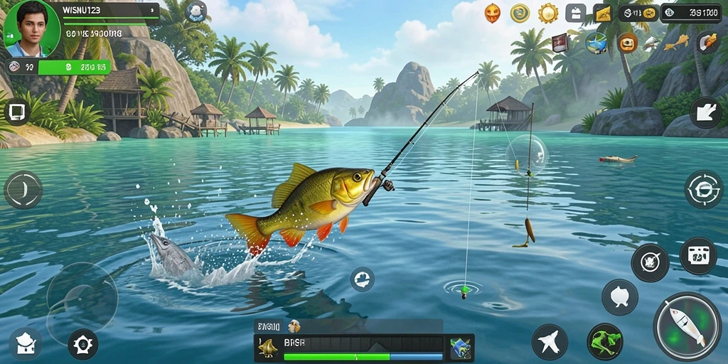 Tangkapan ikan yang menakjubkan dalam game WISNU123.